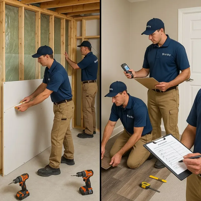 Repairs and Reconstruction process in Downingtown, PA